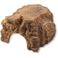 ReptilCava Sand terrariumgrot – zandkleurige schuilgrot in natuurlijke steenlook