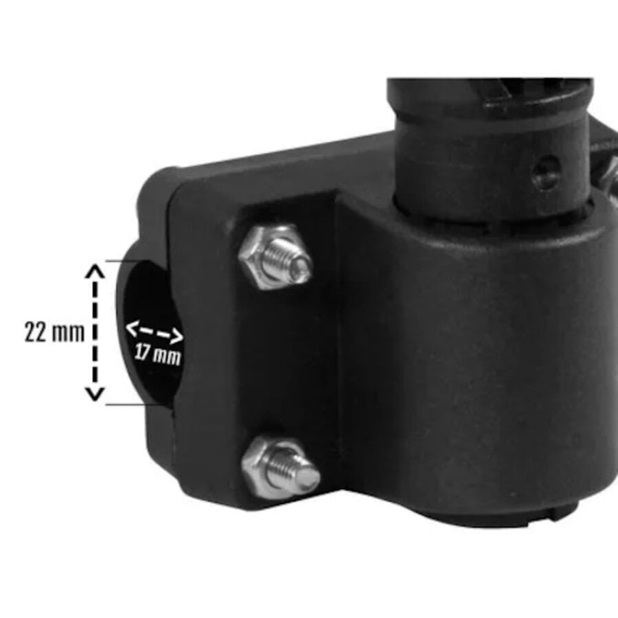 Kunststof Boat Rod Holder – Verstelbare Boothengelsteun met Veiligheidsclip