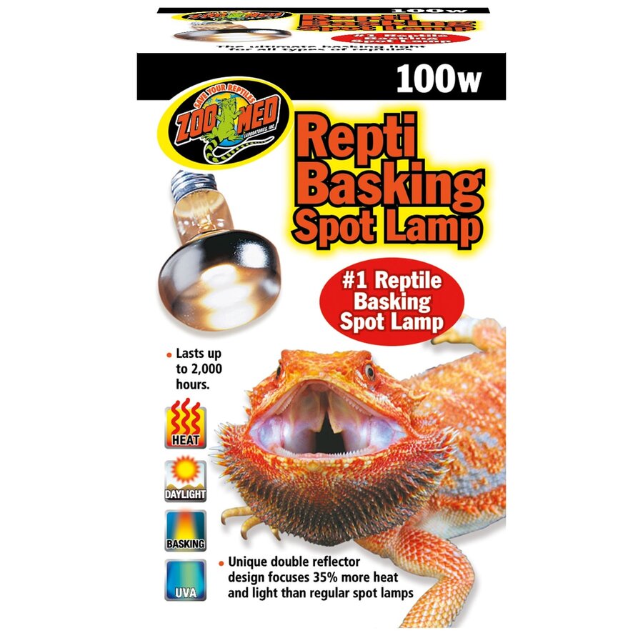 Repti Basking Spot Lamp warmtelamp voor reptielen 25 tot 250W