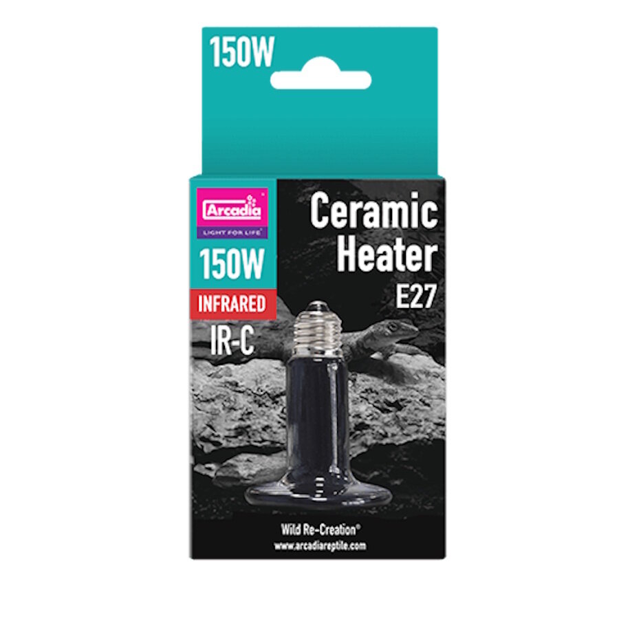 Keramische warmtelamp voor terrarium 50W | 100W | 150W infrarood zonder licht