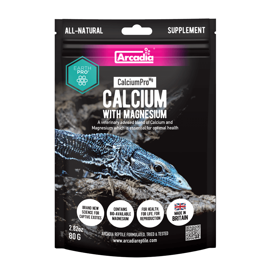 Earth Pro CalciumPro Mg Calcium magnesium supplement voor reptielen en amfibieën 80|450 gram