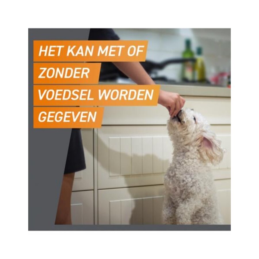 Hond Medium 4–10 kg – Smakelijke kauwtabletten tegen vlooien en teken