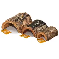Jungle schuilplaats voor reptielen en amfibieën | 100 procent natuurlijke boomschors | M L XL