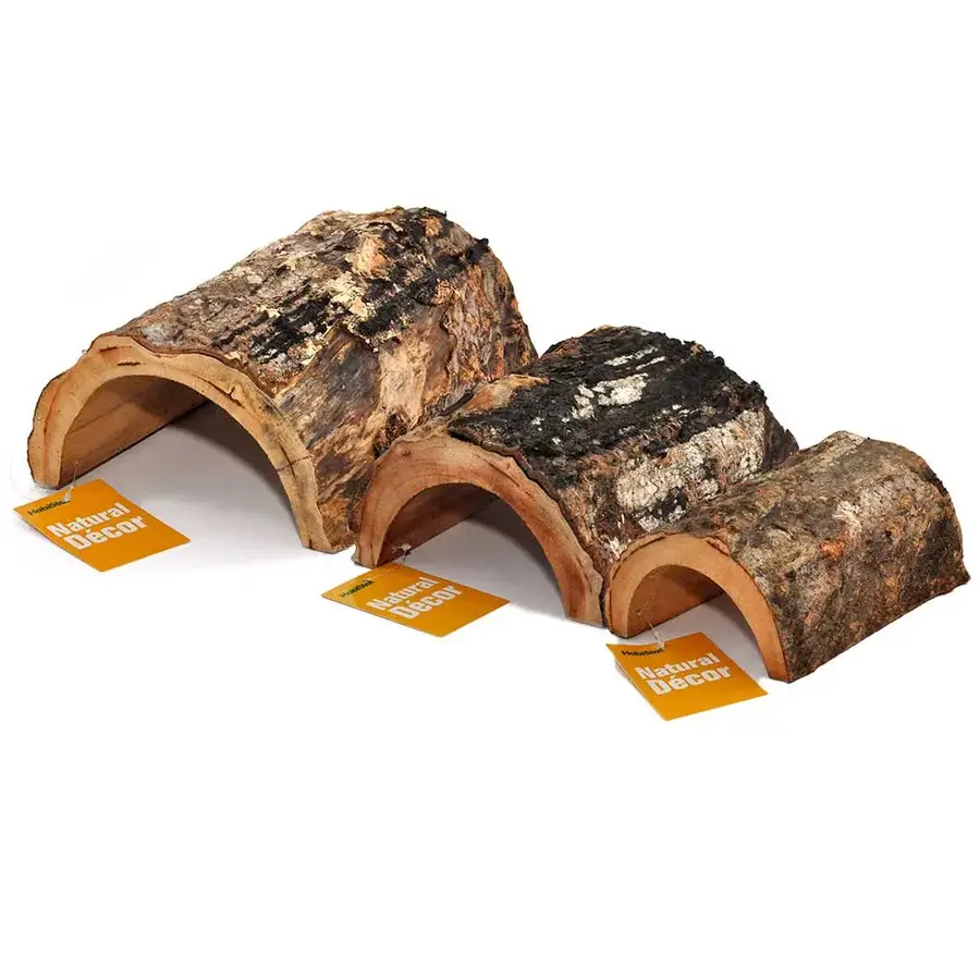 Jungle schuilplaats voor reptielen en amfibieën | 100 procent natuurlijke boomschors | M L XL