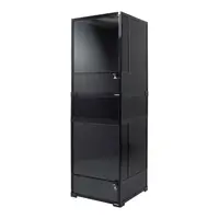 Stapelset voor glazen terrarium | stapelkit om tot 3 terrariums te stapelen | geschikt voor 45 x 45 | 60 x 45 | 91,4 x 45,7 cm