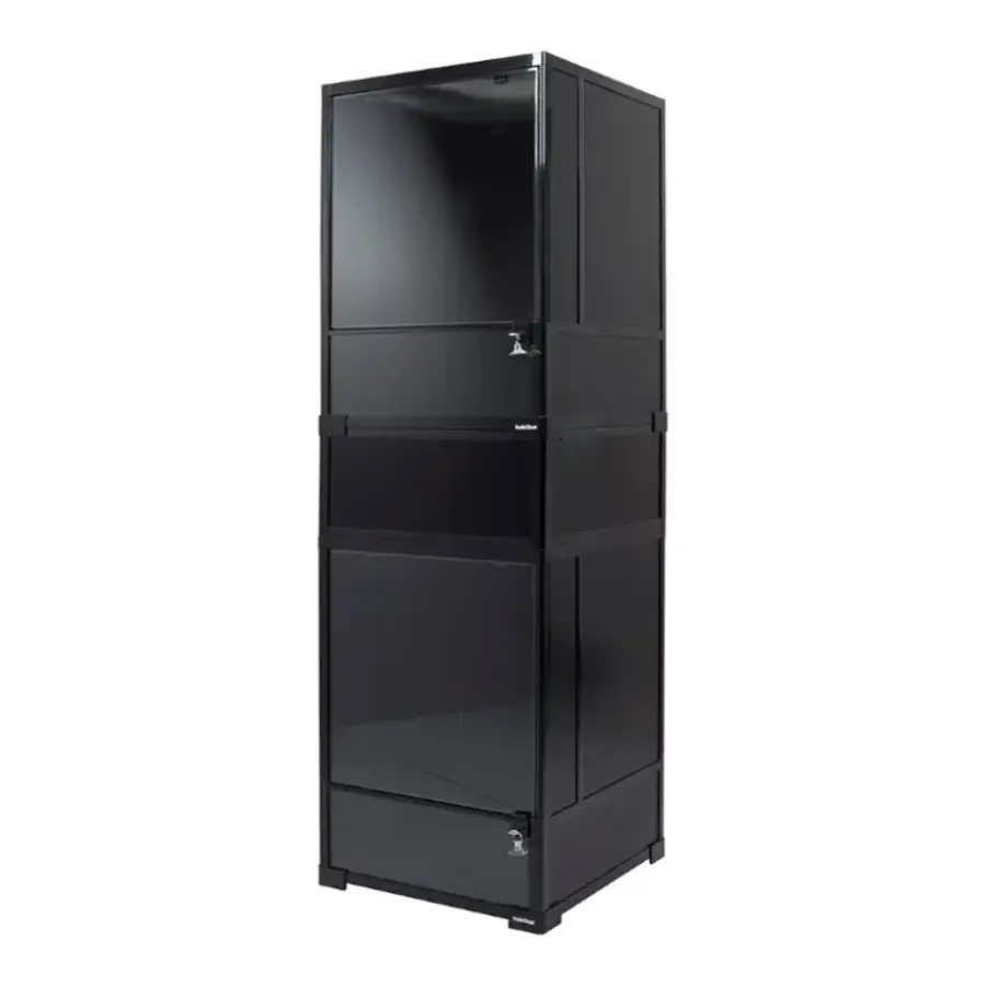 Stapelset voor glazen terrarium | stapelkit om tot 3 terrariums te stapelen | geschikt voor 45 x 45 | 60 x 45 | 91,4 x 45,7 cm