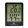 Thermo-hygrometer digitaal 4.5x5.8x2cm zwart
