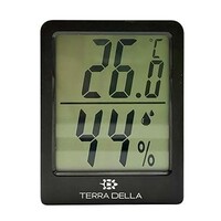 Digitale thermo-hygrometer voor terrarium met waterbestendige sonde van min 10 tot plus 50 graden en 20 tot 95 procent luchtvochtigheid