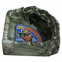 Repti Rock Corner Water Dish hoekschaal small|large|x-large voor reptielen en amfibieën
