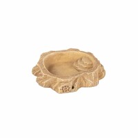 Waterschaal Sand voor reptielen | Natuurgetrouwe terrariumschaal met trapje