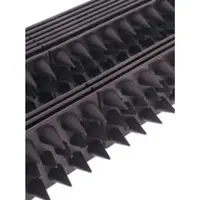 Puntstrip 50 cm zwart | anti-klim strip voor katten, marters en vogels