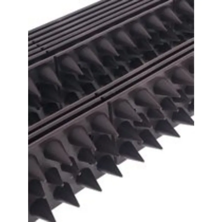 AllesTegenOngedierte.nl Puntstrip 50 cm zwart | anti-klim strip voor katten, marters en vogels