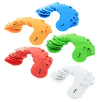 Nekplaatje bedrukt serie 25 stuks