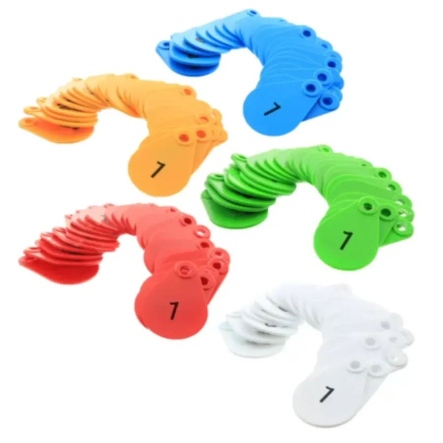 Nekplaatje bedrukt serie 25 stuks