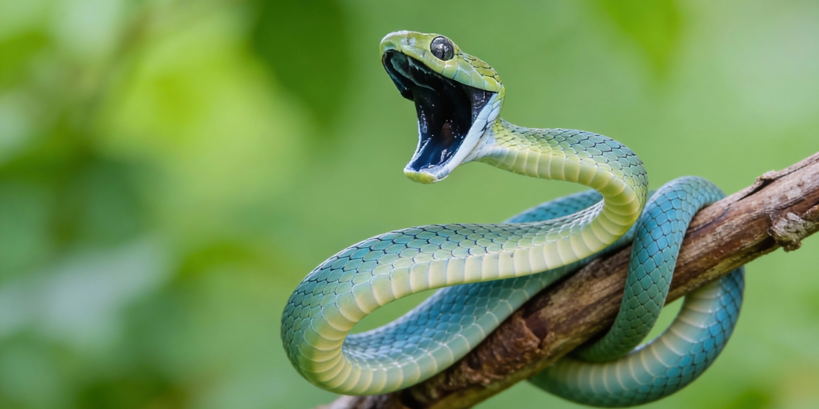 Boiga cyanea caresheet - groene kattslang verzorging gids