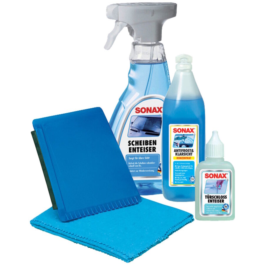 Winterset auto 5-delig met ruitenontdooier, slotontdooier en antivries