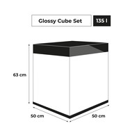 Glossy Cube 50 Day&Night | 135L | 50 x 50 x 63CM