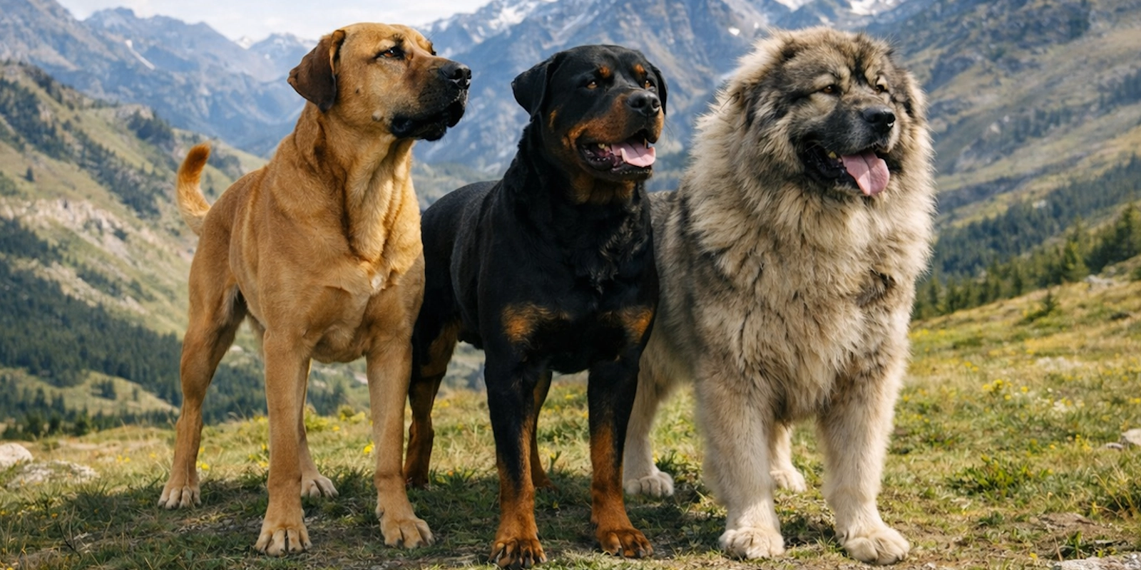 Krachtige honden vol karakter