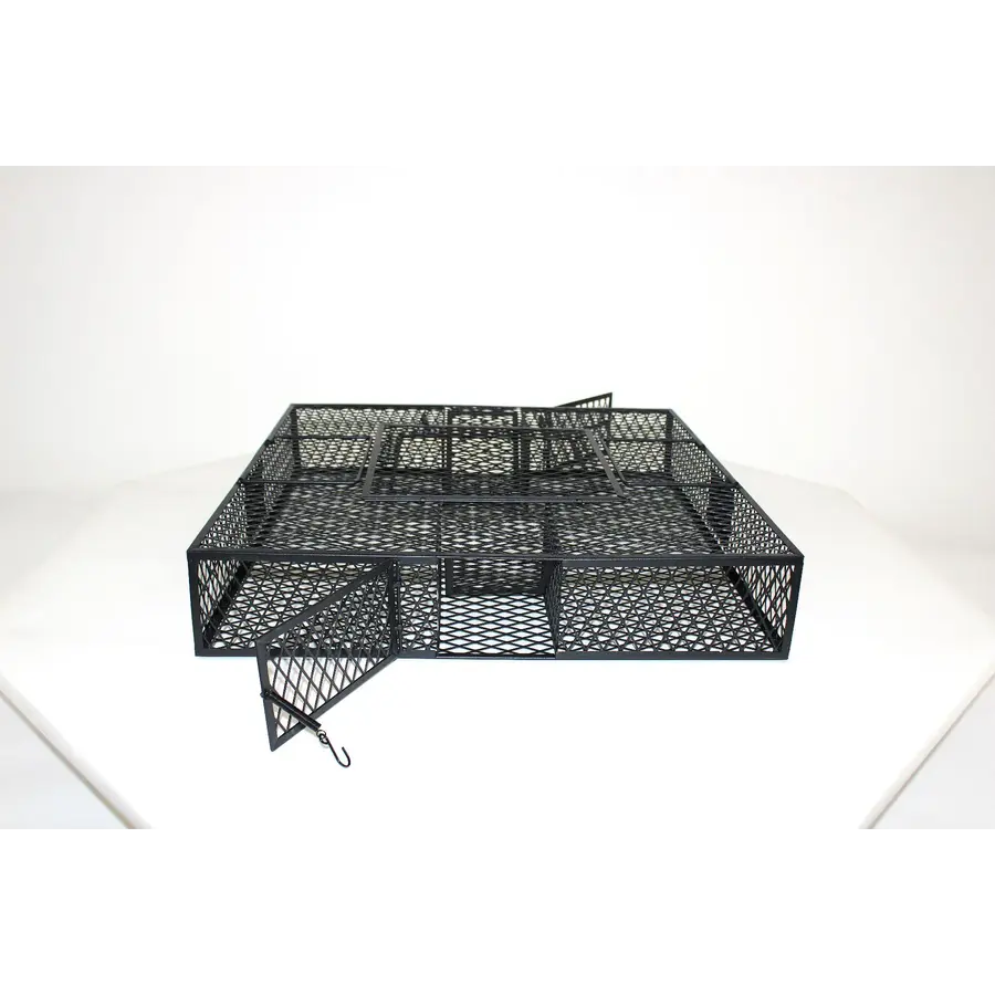 Vangkooi voor meerdere ratten | lage multi vangkooi 55x55x10,5 cm