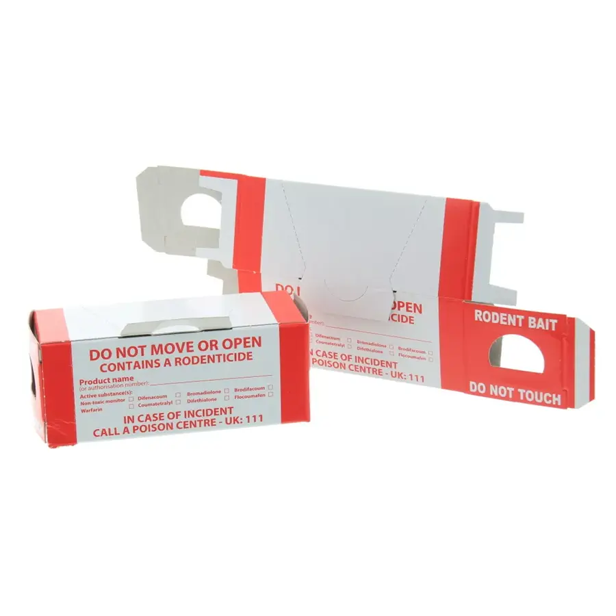 Kartonnen muizen voerdoos