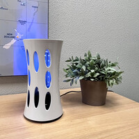 Armadilha 15 LED insectenval | UV-A LED vliegenlamp met lijmplaat | 1x6W | 15m² dekking