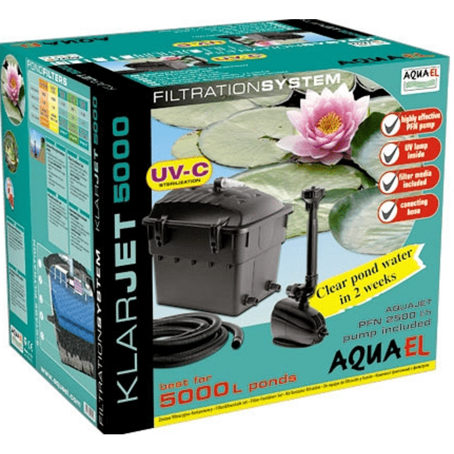 KlarJet 5000 Fountain UV Filter Set | Vijverfilterset met UV