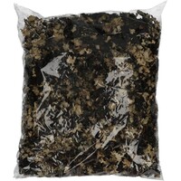 Gedroogd musgo korstmos zwart 250 g voor terrariumdecoratie en droogbloemen