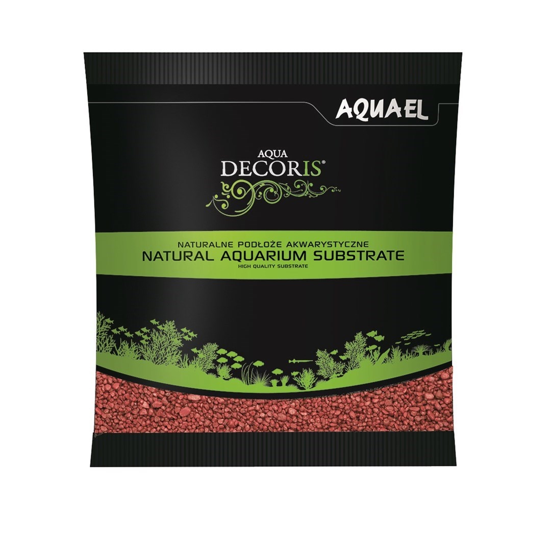 Aquael Aqua Decoris Grind 1KG Rood
