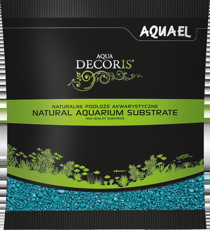 Aquael Aqua Decoris Grind 1KG Turquoise