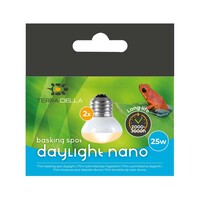 Warmtelamp Daglicht Nano 25 Watt set van 2 voor terrarium
