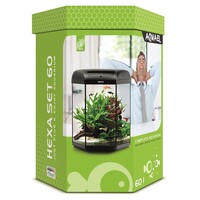 Hexa Set Zwart 60 Dag & Nacht | 60L | 41 x 41 x 60CM