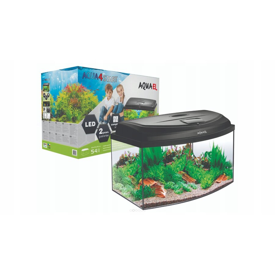 Aqua4Start 60 Oval Dag & Nacht | 45L | 60 x 30 x 30CM