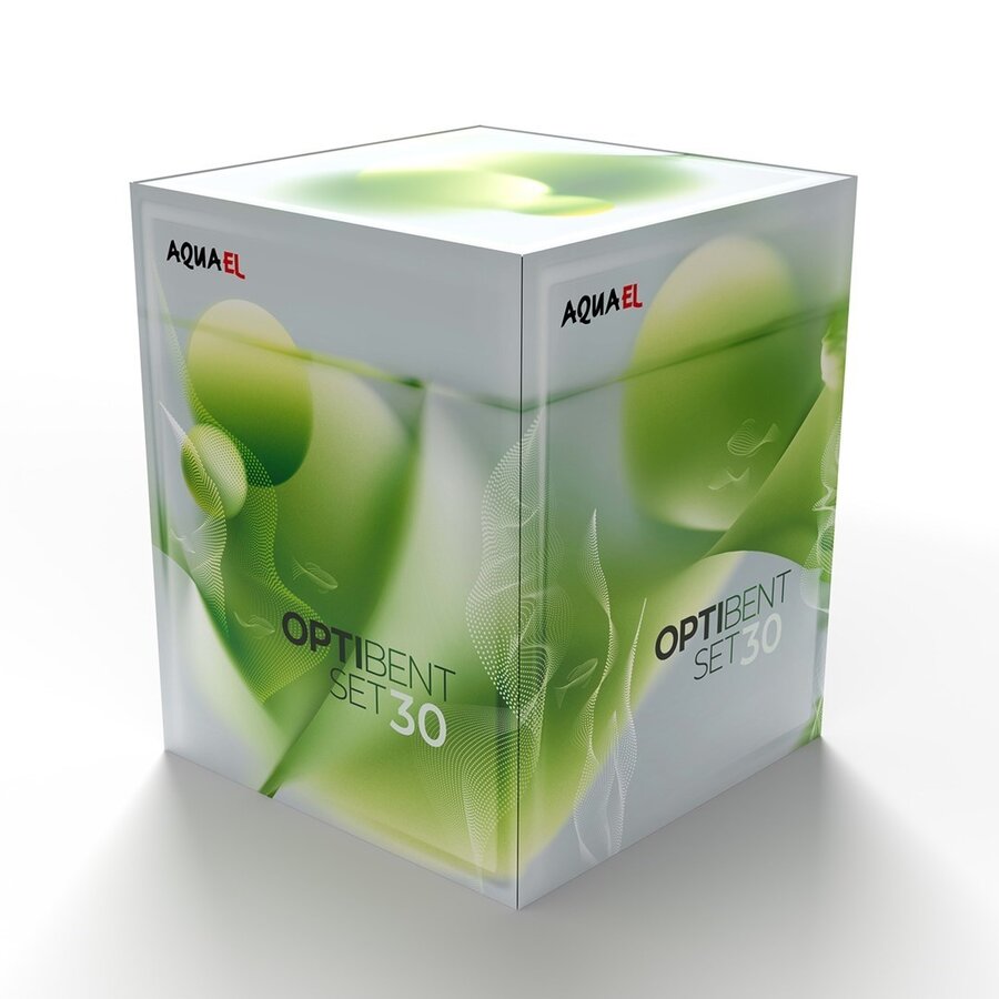 Aquarium Optibent Set 30 | 29L | 29 x 29 x 35CM