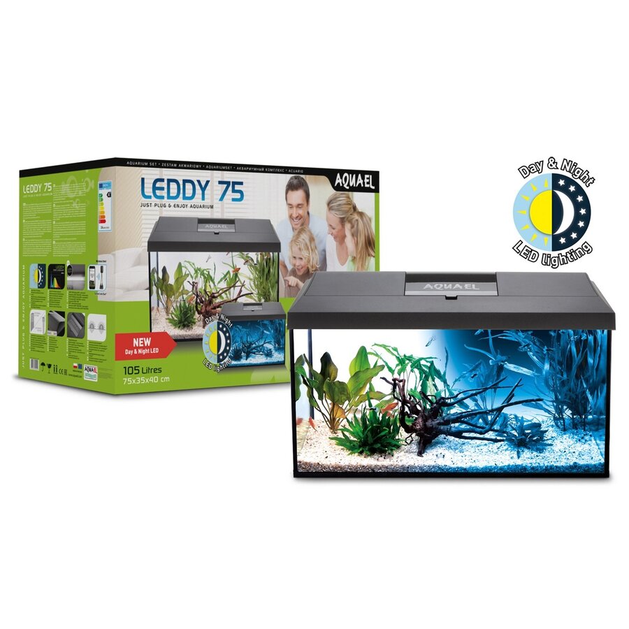 Aquarium Leddy 75 Dag & Nacht Biofs 2.0 | 105L | 75 x 35 x 40CM