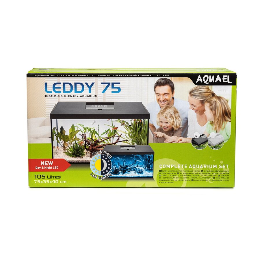 Aquarium Leddy Plus 75 Dag & Nacht 2.0 | 105L | 75 x 35 x 40CM