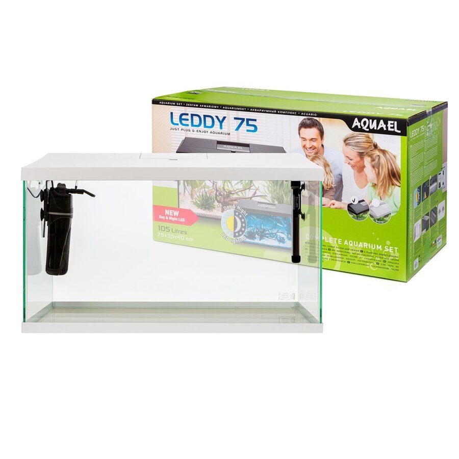 Aquarium Leddy Plus 75 Dag & Nacht 2.0 | 105L | 75 x 35 x 40CM