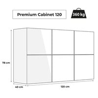 Premium Kast 120 | 120 x 40 x 78CM