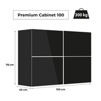 Premium Kast 100 | 100 x 40 x 78CM