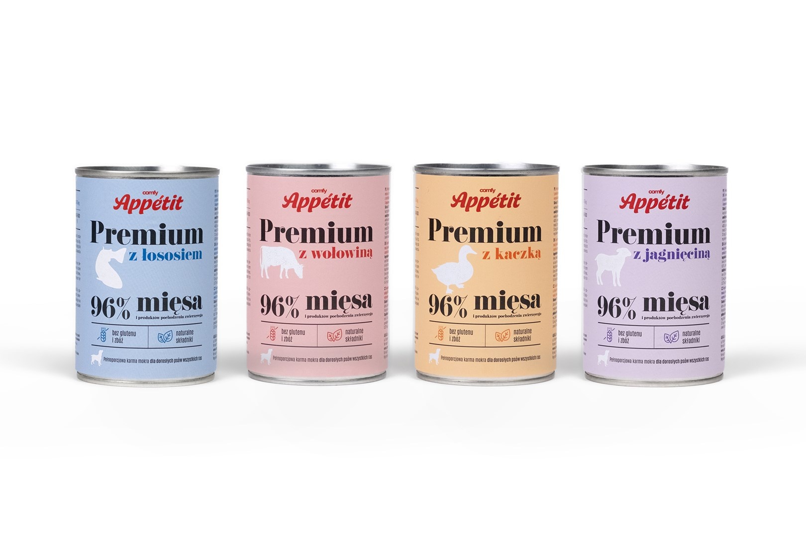 Comfy Appetit Complete glutenvrije natvoeding voor honden  400 g Beef - Rund