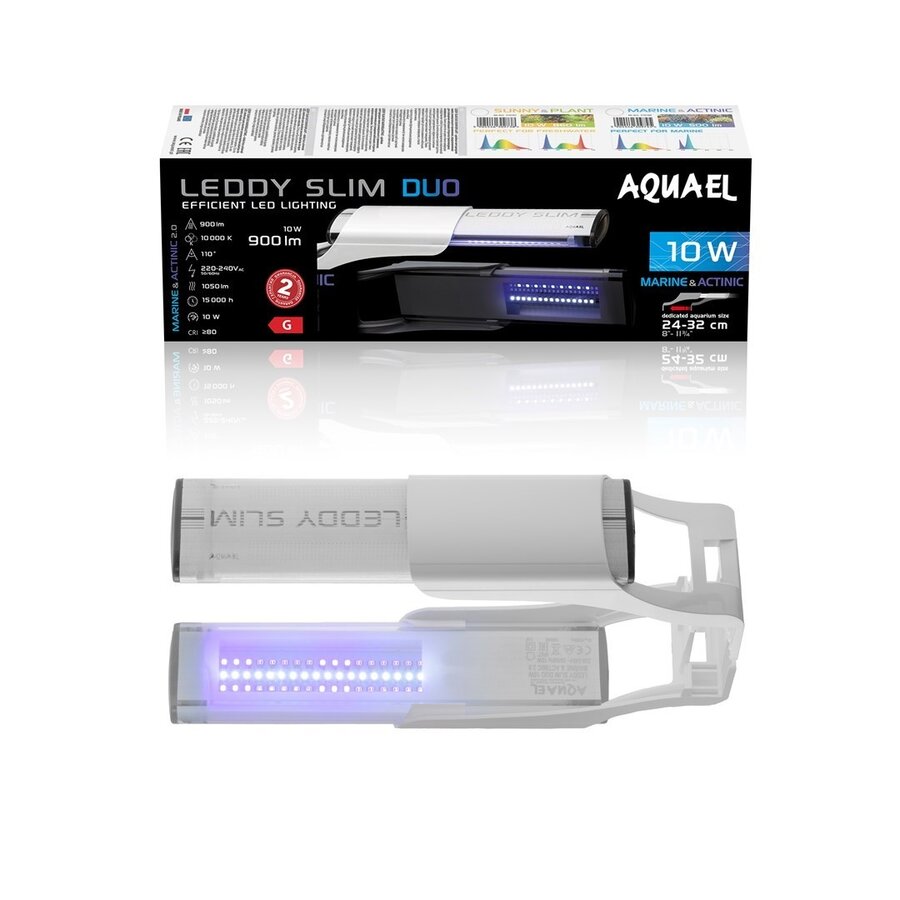 Leddy Slim Duo Marine & Actinic Wit 2.0 10 Watt
