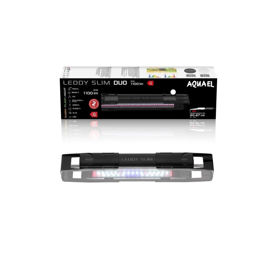 Leddy Slim Duo Sunny Plant & Nacht Zwart