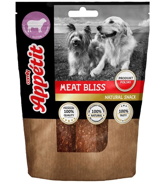 Comfy Appetit Natuurlijke vleesreepjes voor honden 100 g - trainingssnack en beloning Mutton - Schaap