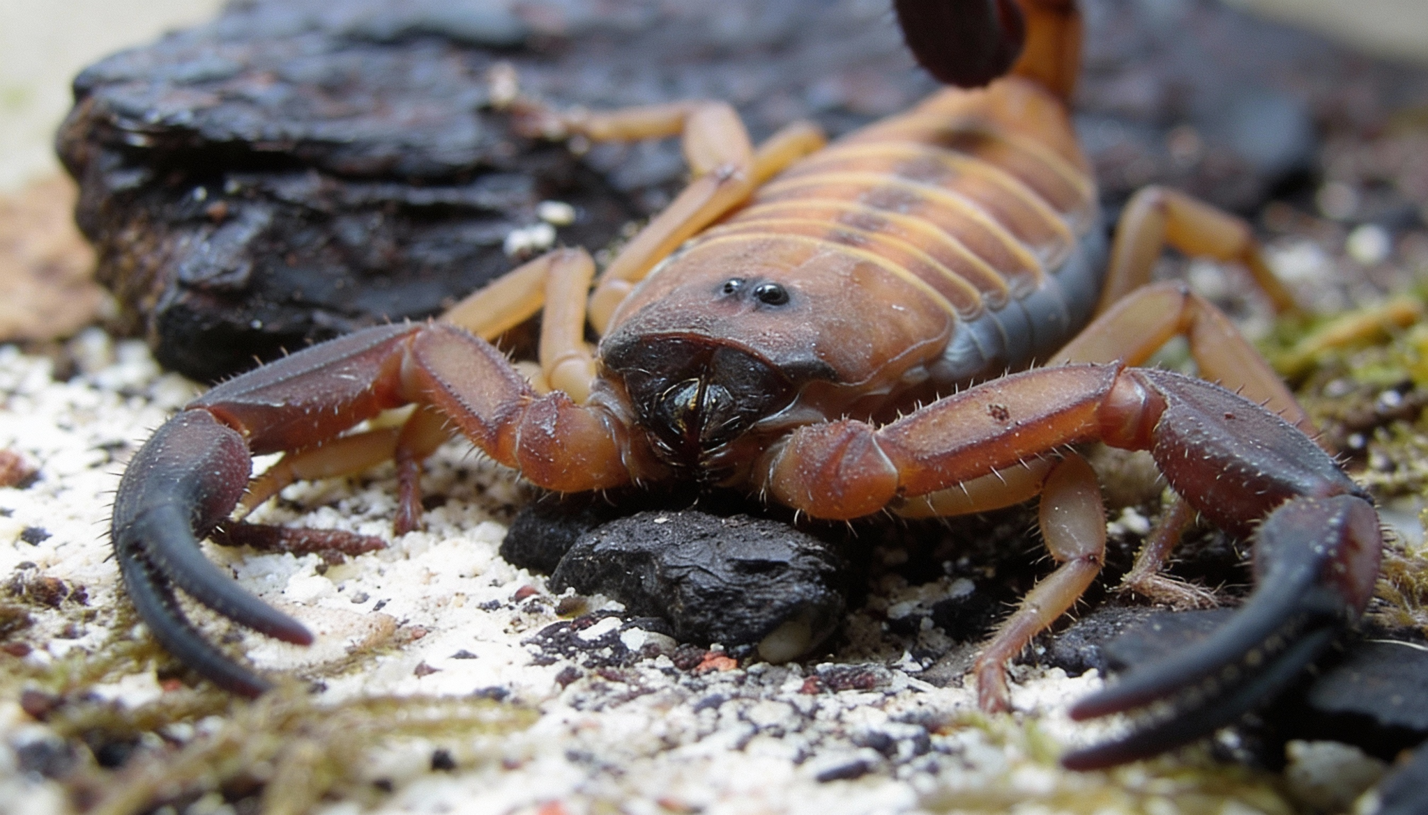 Babycurus gigas caresheet - verzorging & huisvesting
