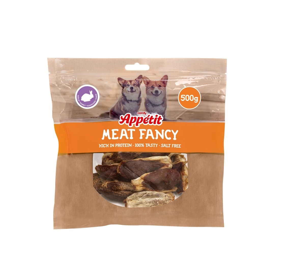 Comfy Appetit Konijnenoor met konijnenvlees hondensnack 500 g