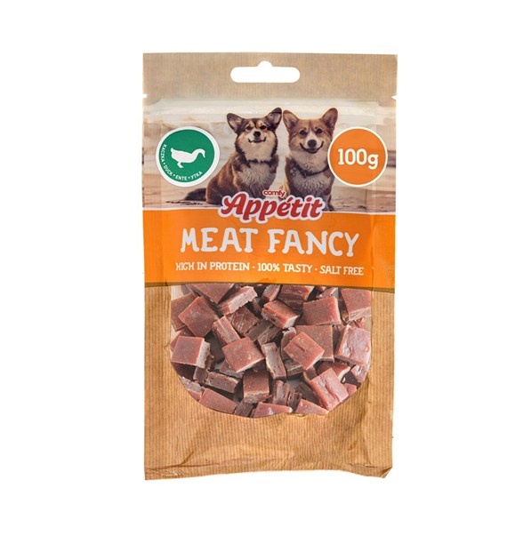 Comfy Appetit Hondensnack eendencakes 90% eend 100 g &VerticalLine; eiwitrijk en caloriearm