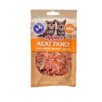 Lam- en koolvisblokjes hondensnack 100 g voor training