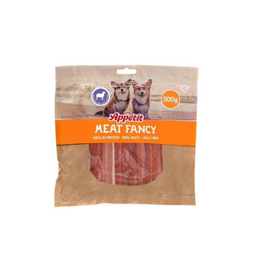 Lamreepjes voor honden 500 g | Zachte graanvrije trainingssnack