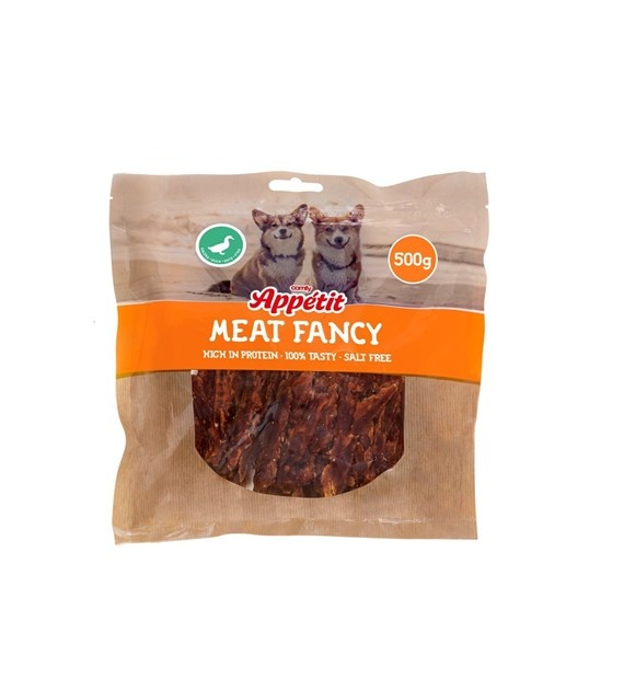 Comfy Appetit Gedroogde eendenborst hondensnack 93% vlees 500 g