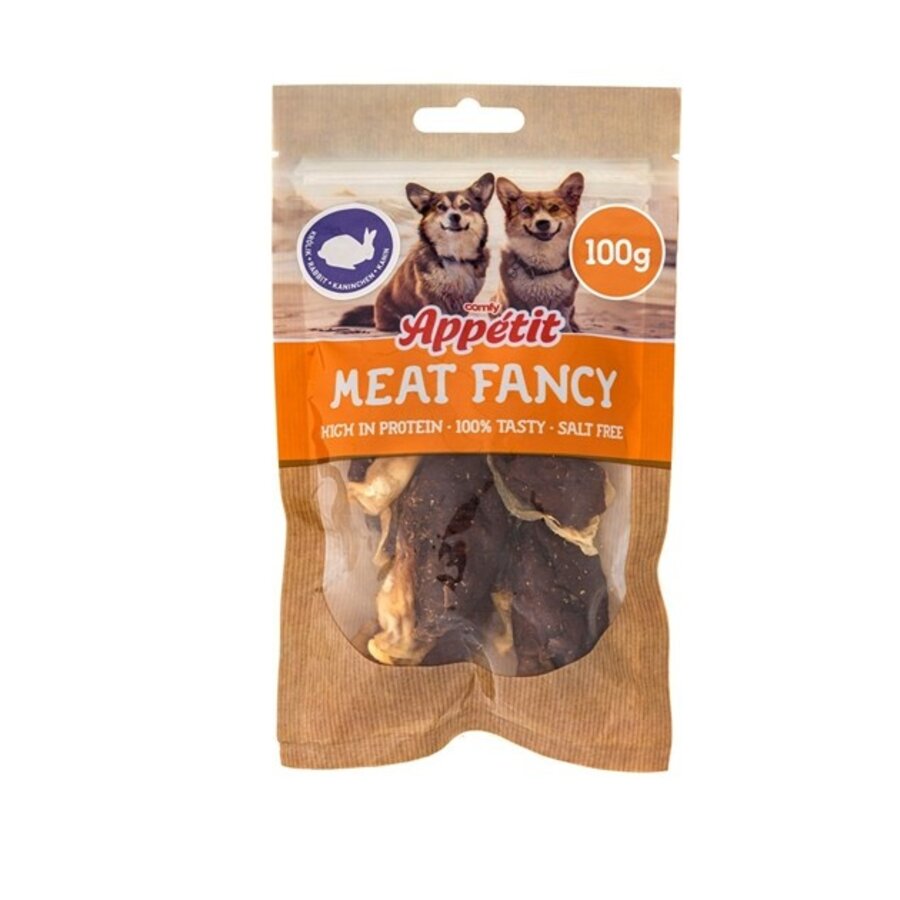 Konijnenoren met konijnenvlees hondensnack 100 g | hypoallergeen