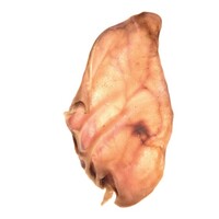 Gedroogd varkensoor hondensnack per stuk | natuurlijke kauwsnack voor honden